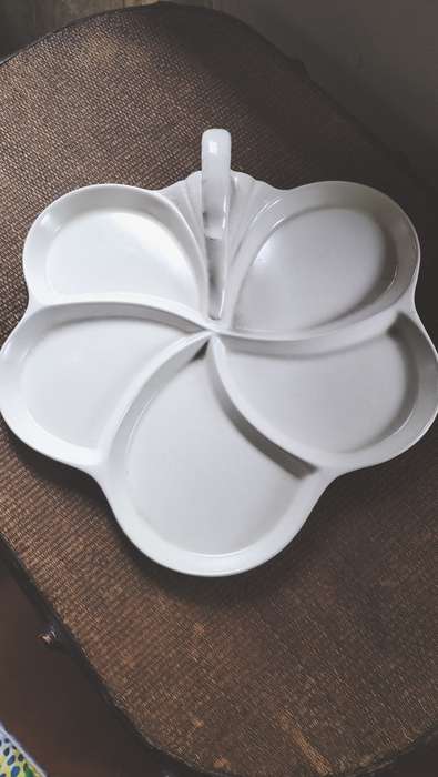 Art Deco Spode Velamour Snack Platter