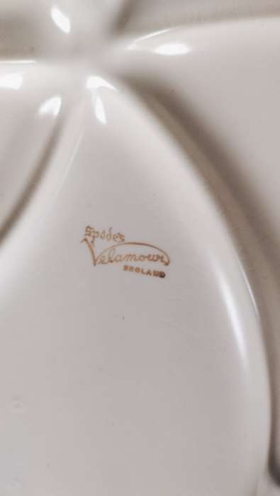 Art Deco Spode Velamour Snack Platter