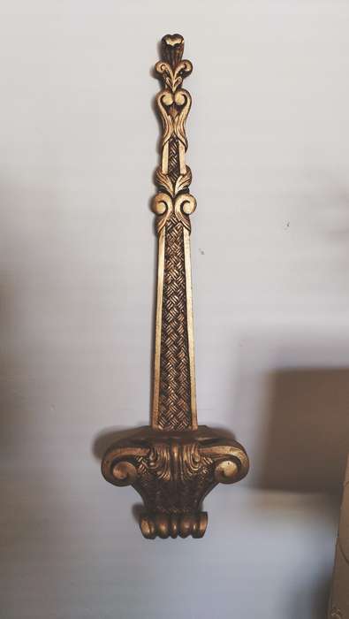 Hollywood Regency Style Plate Holder