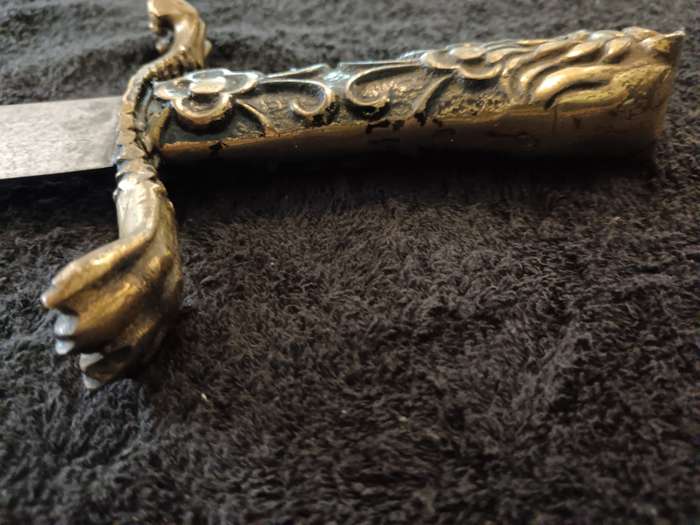 Brass Handled Eagle Machete/Sword Made by Martindale Sheffield C 1878