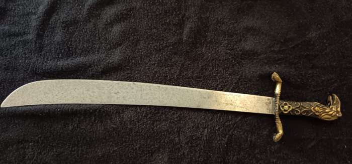 Brass Handled Eagle Machete/Sword Made by Martindale Sheffield C 1878