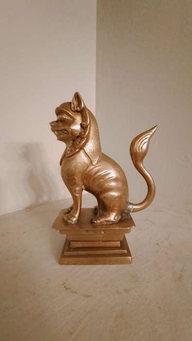 Solid Brass Foo Dog