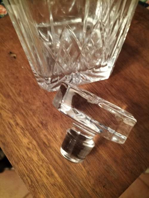 Crystal Whiskey Decanter