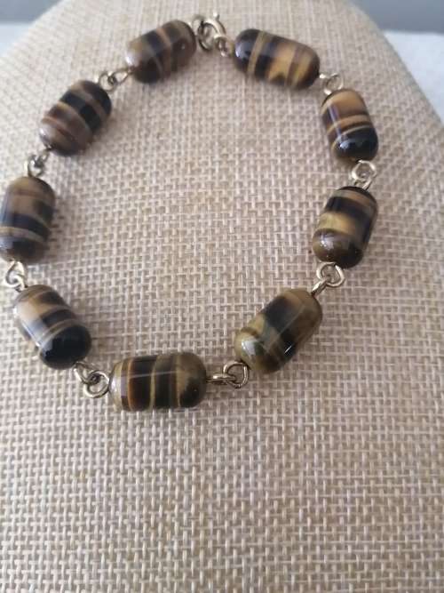 Vintage Tigers Eye Bracelet