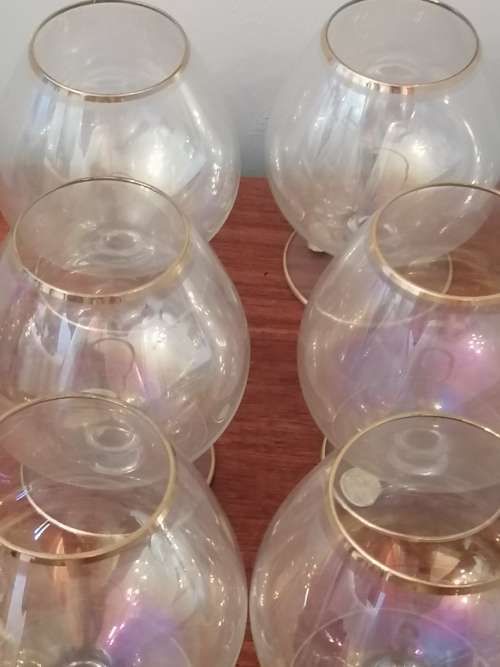 BALBOA CRYSTAL BRANDY  GLASSES SET OF 6