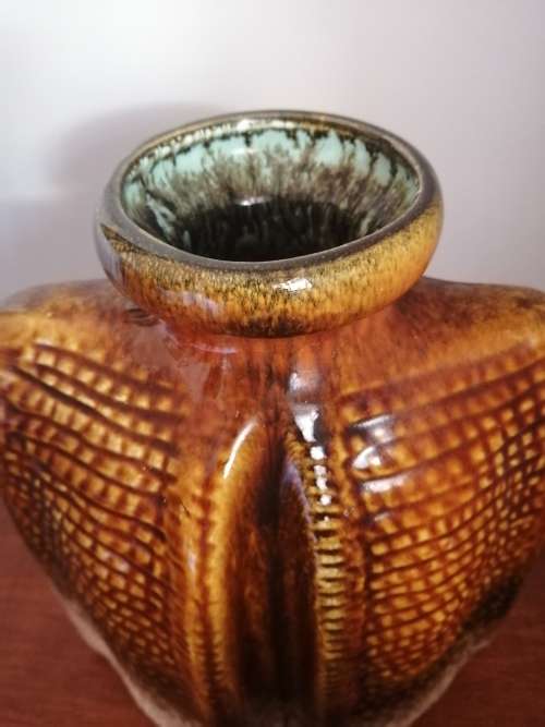 West German Style Pottery Vase
