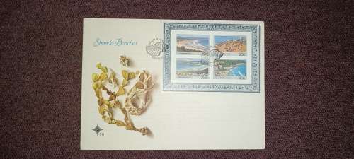 Over 200 stamps on envelopes mostly south africa