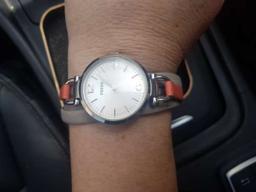 Ladies Fossil multi strap watch