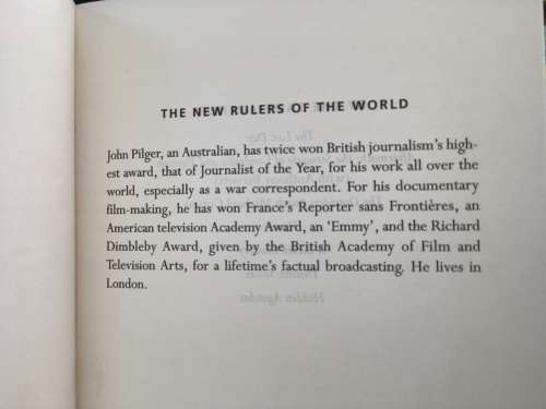 The New Rulers of the World, by John Pilger.