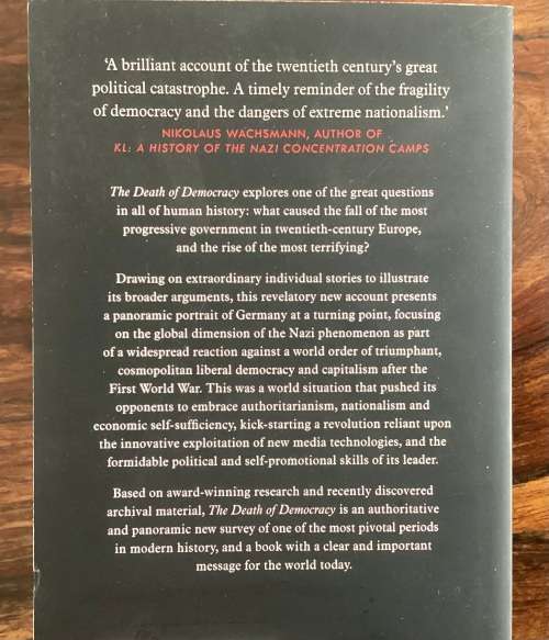 The Death of Democracy, by Benjamin Carter Hett.