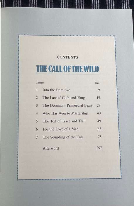 The Call of The Wild & White Fang, a compilation of Jack Londons two famous novels.