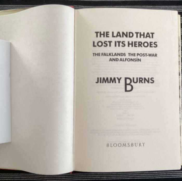 The Land That Lost Its Heroes. Hardcover, 1st Ed. Fine Condition.