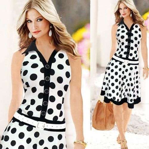 Women Office Bandage Bodycon Party Cocktail Pencil Sheath Dress Work Wear