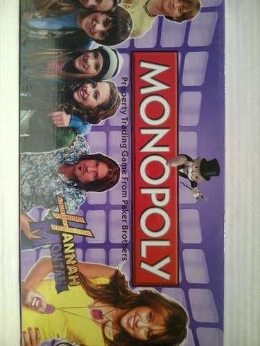 LAST ONE LEFT - HANNAH MONTANA MONOPOLY BOARD GAME - FOR HOURS OF FUN!!!