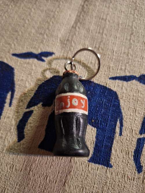 Vintage coke key ring