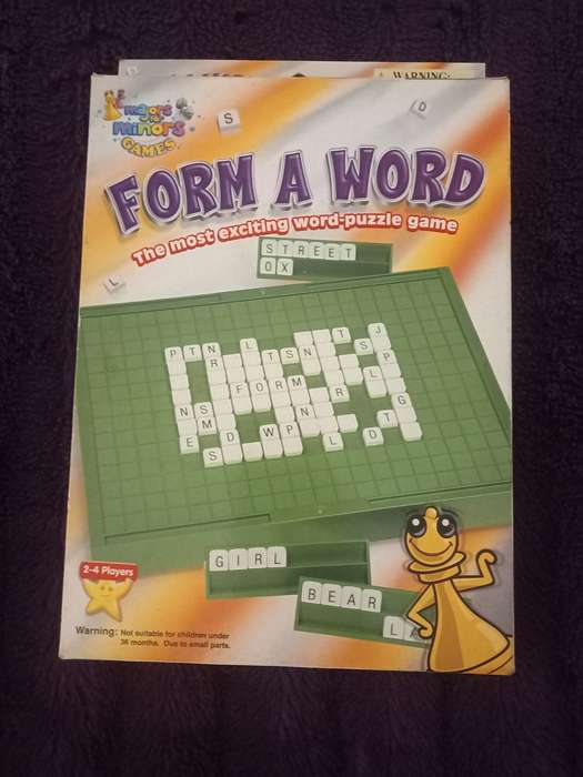 Word Puzzle  Form A Word