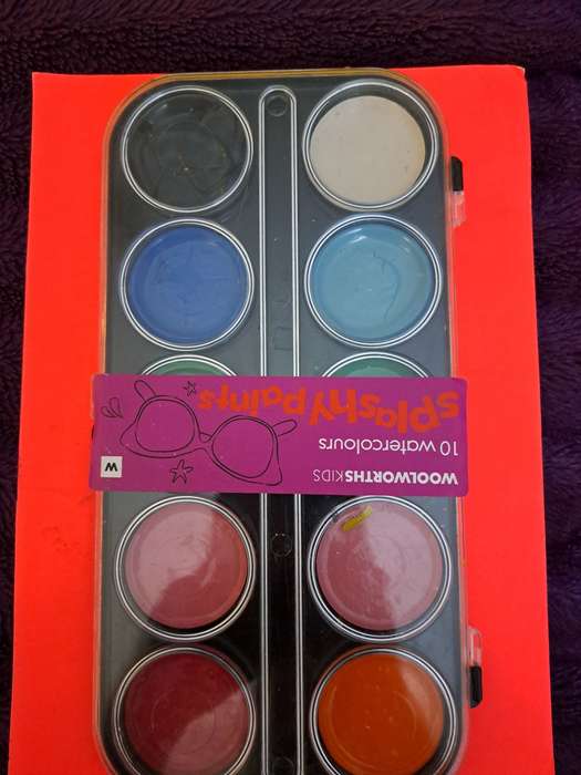 Water Coloures paint set