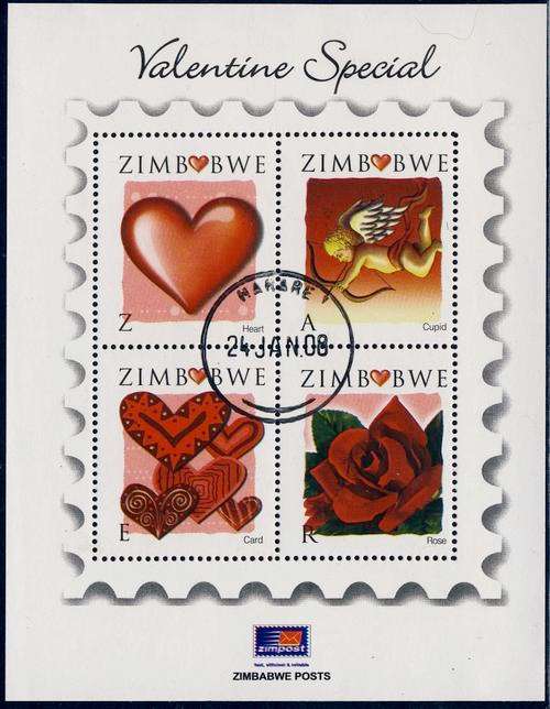 Zimbabwe 2008 Valentines Day