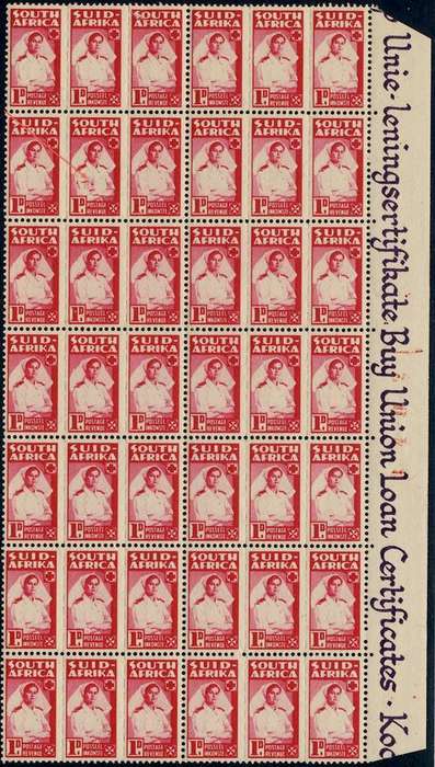 Union of South Africa 1942/44 War Effort with variety
