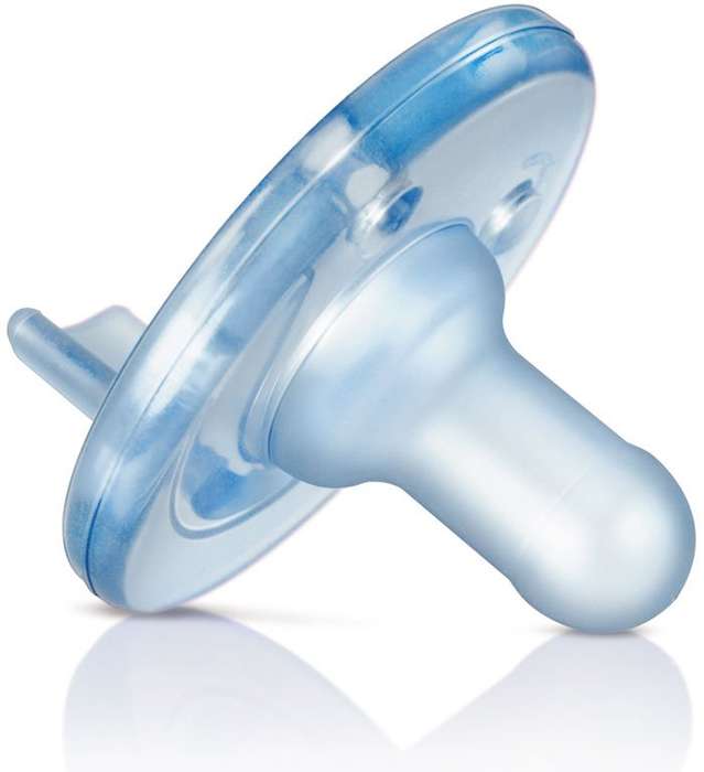 Philips AVENT Soothie Pacifier, 2-pack, Blue, 3+ Months
