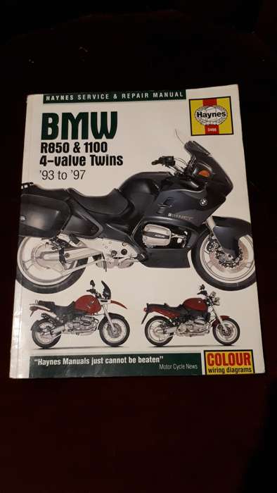 BMW R850, 1100 4-Valve Twins `93 to `97 Haynes Manual