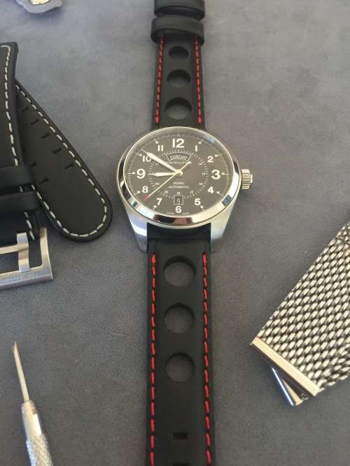 Hamilton Khaki Day Date