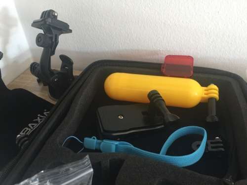 GoPro Hero 3+ Black Edition + Memory Card + Accessories Bundle for sale