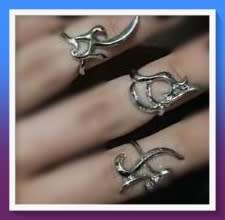 Gorgeous structured ring set (3pc)