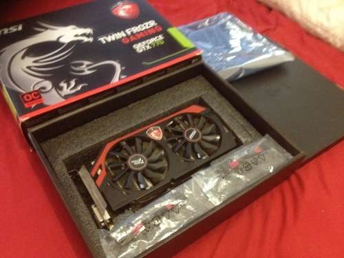 GTX 770 2GD5/OC Nvidia MSI Twinfrozr