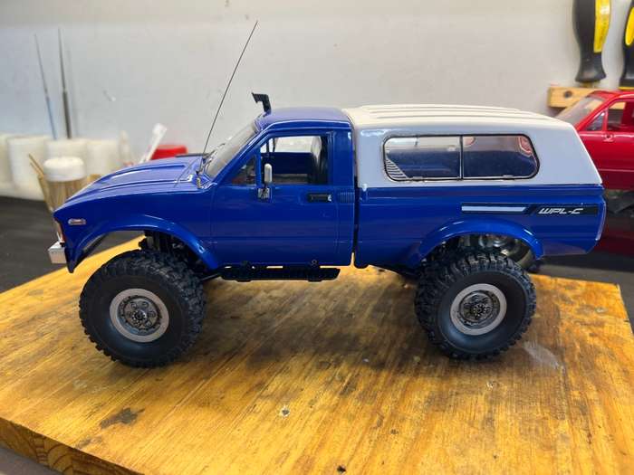 WPL C24 Toyota Hilux 1:16 RC crawler with canopy, brand new