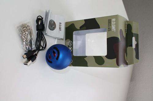 R.O.GNT FM Radio Capsule Speaker - Blue, Pink, Olive