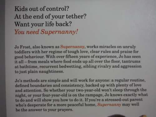 Supernanny : How to Get the Best from Your Children - Jo Frost