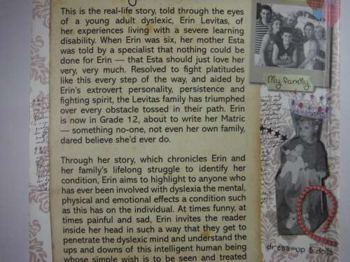 Through a Dyslexic Looking Glass - Paperback - Erin Levitas
