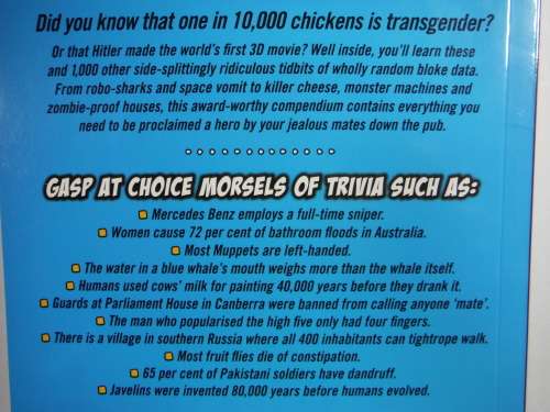 1002 Funniest Man Facts - Paperback - Paul Merrill