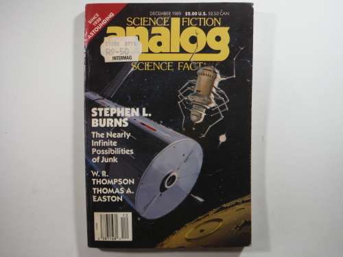 Analog Science Fiction/Science Fact Magazine - December 1989