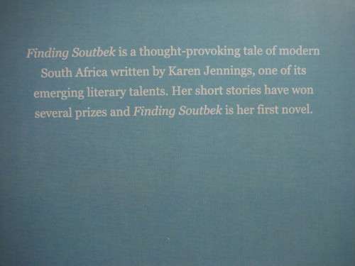 Finding Soutbek - Karen Jennings,