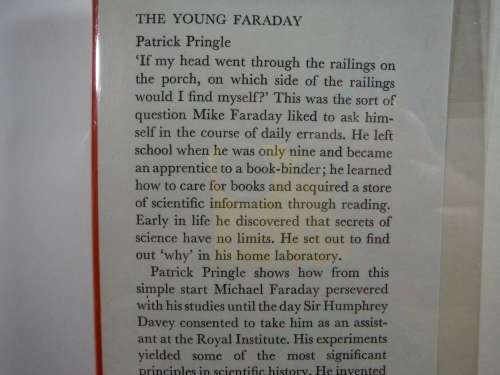 The Young Faraday - Patrick Pringle - 1964