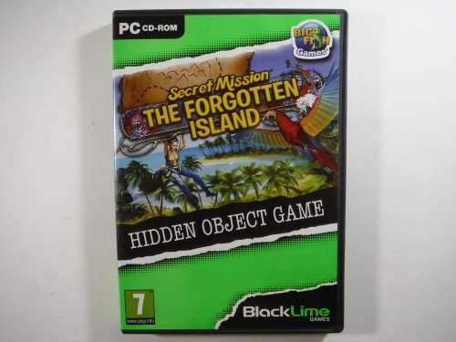 Secret Mission : The Forgotten Island - Hidden Object Game - PC CD-ROM
