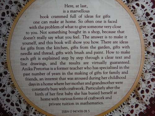 Gifts From the Home : A South African Book of Ideas for Giving - Hardcover - Anika Pretorius