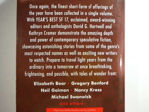Year`s Best SF17 - Paperback - Edited by David G. Hartwell