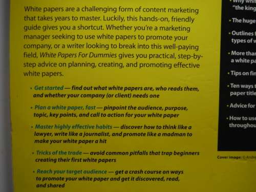 White Papers for Dummies - Gordon Graham