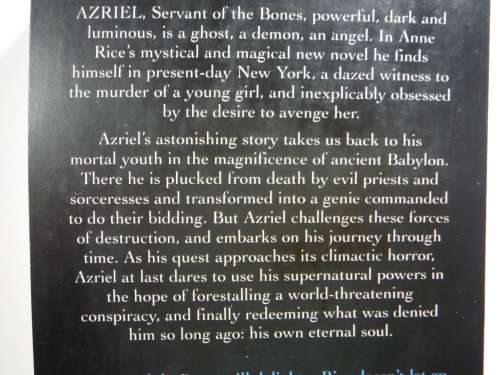 Servant of the Bones - Anne Rice