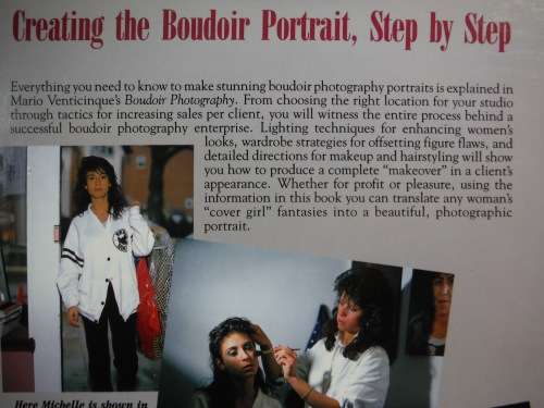 Boudoir Photography : The Fantasy Exposed - Mario Venticinque - 1986