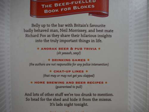 Morrissey`s Perfect Pint - Hardcover - Neil Morrissey