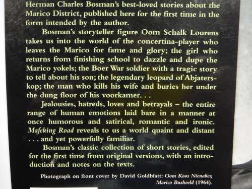 Mafeking Road and Other Stories - Herman Charles Bosman