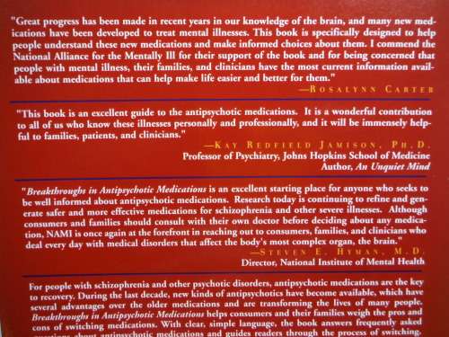 Breakthroughs in Antipsychotic Medications - Softcover - Peter J. Weiden, M.D.