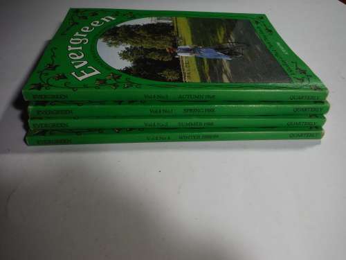 Evergreen : Britain`s Brightest Country Quarterly - 1988 - All 4 Volumes