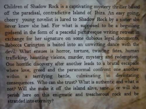 Children of Shadow Rock - Paperback - Lee Brammall