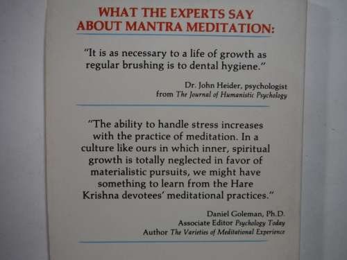 Chant and Be Happy : The Power of Mantra Meditation - Paperback