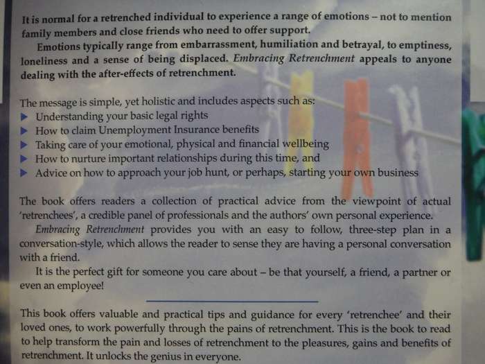 Embracing Retrenchment : A Practical Guide for the Retrenched Individual - Leon and Wanda Winterboer
